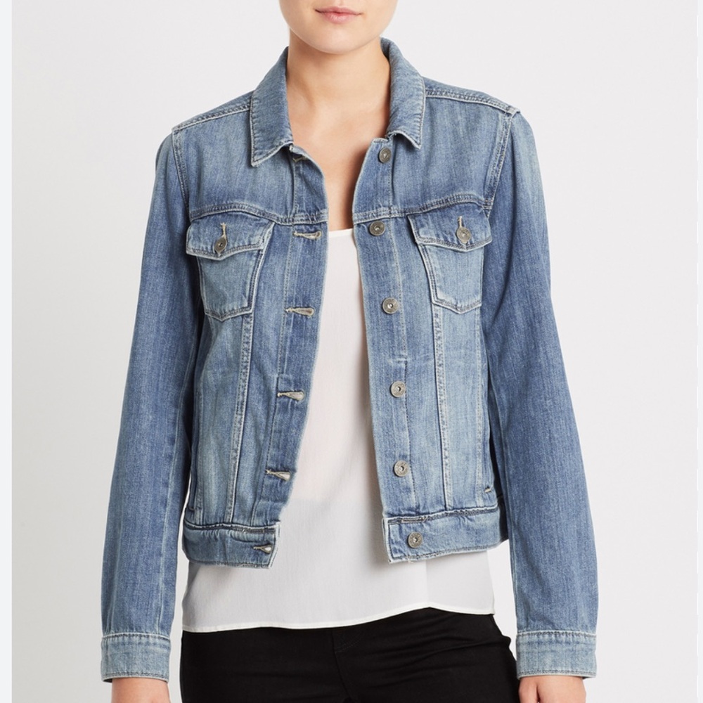 PAIGE Rowan Blue Jean Jacket - Medium Fit